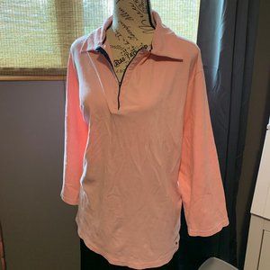 Tommy Hilfiger pink 3/4 sleeve top size estimated as 2X to 3X